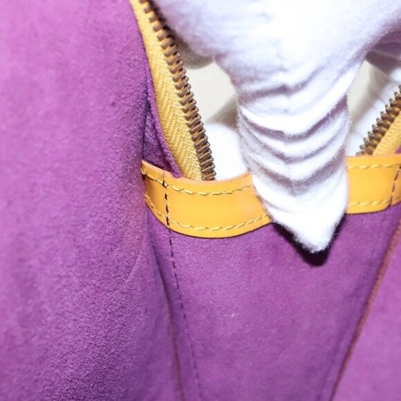 LOUIS VUITTON Epi Gobelins Backpack Yellow M52299 LV Auth 94968 - Picture 2 of 15